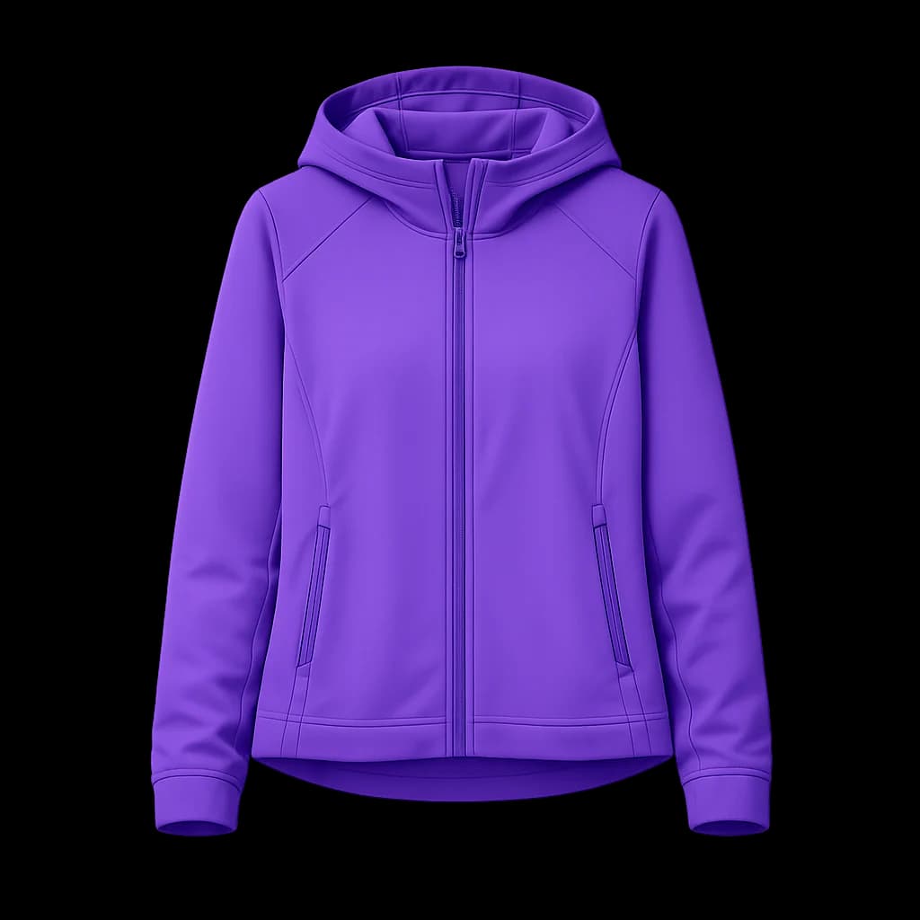 MetroSync Jacket in purple, on a neutral studio background