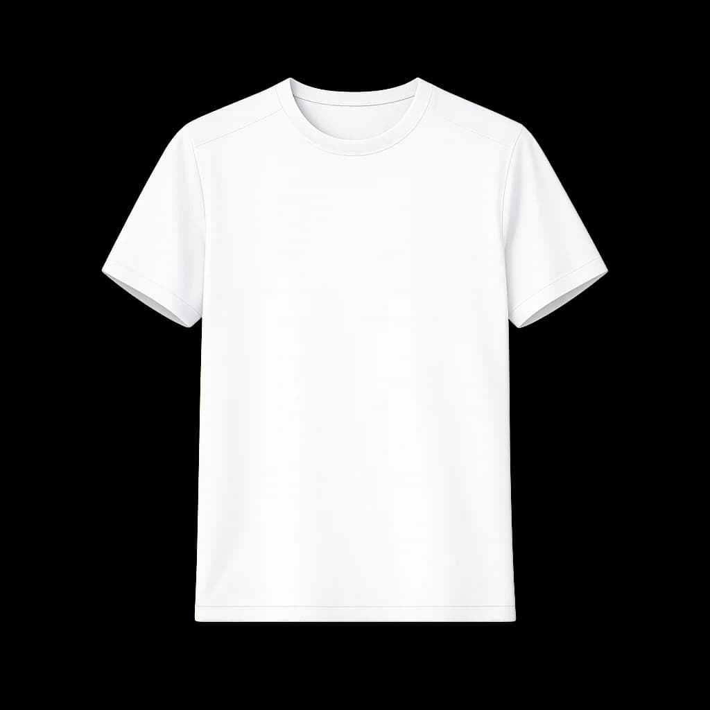 NorthPrime Tee in white, on a neutral studio background