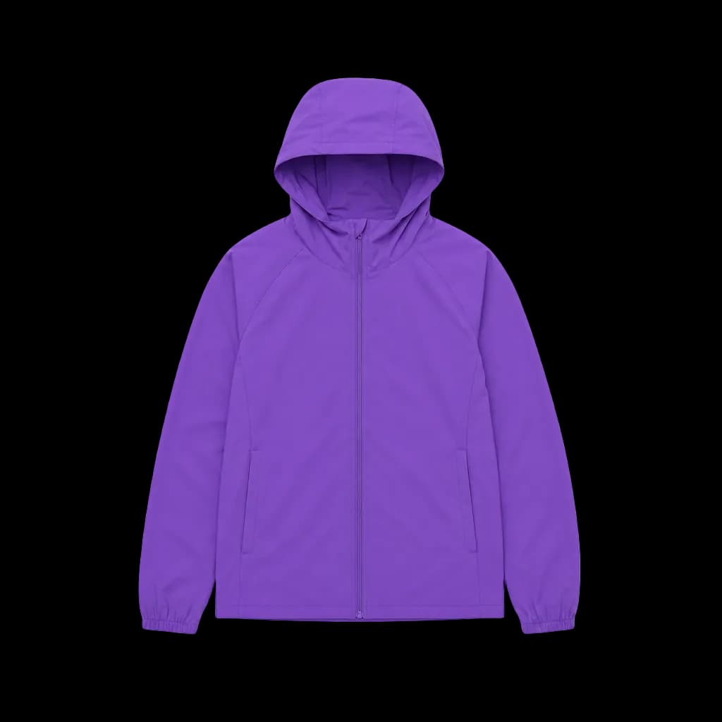 SwiftEdge Jacket in purple, on a neutral studio background
