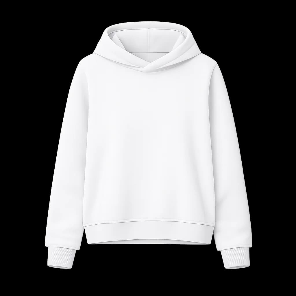 WaypointStack Sweatshirt in white, on a neutral studio background